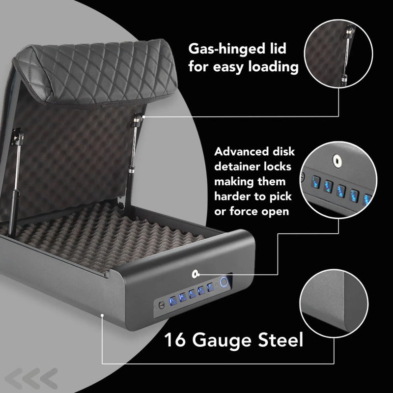 Load image into Gallery viewer, BoostedSafe Elite: Fingerprint, Key & Digital Combo