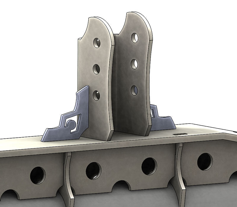 Load image into Gallery viewer, Tall Adjustable Truss Upper Link Mount