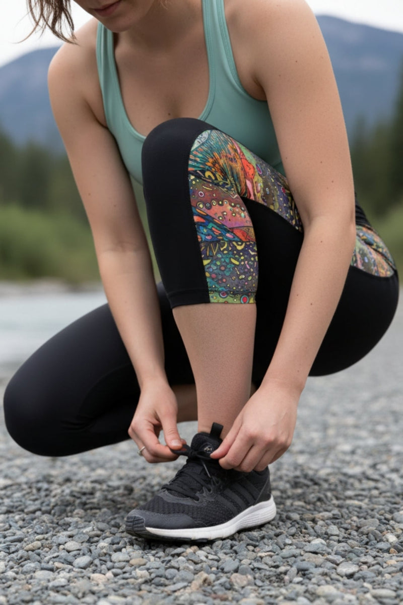 Load image into Gallery viewer, Brookie Pocket Capri Leggings
