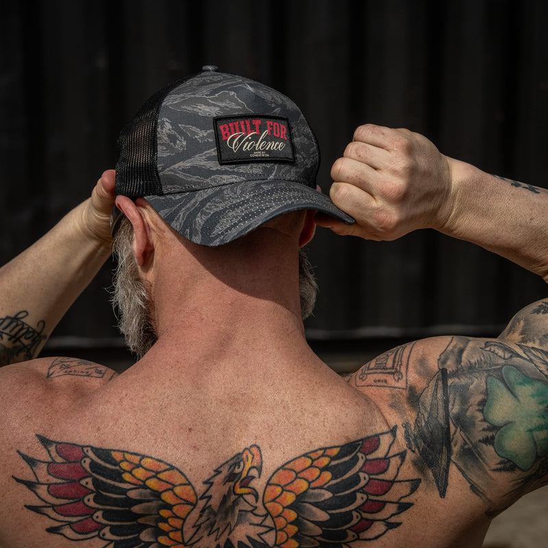 Load image into Gallery viewer, Built For Violence Patch Five Panel Breacher Snapback Hat