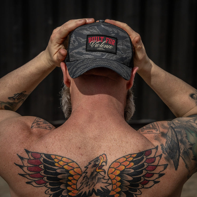 Load image into Gallery viewer, Built For Violence Patch Five Panel Breacher Snapback Hat