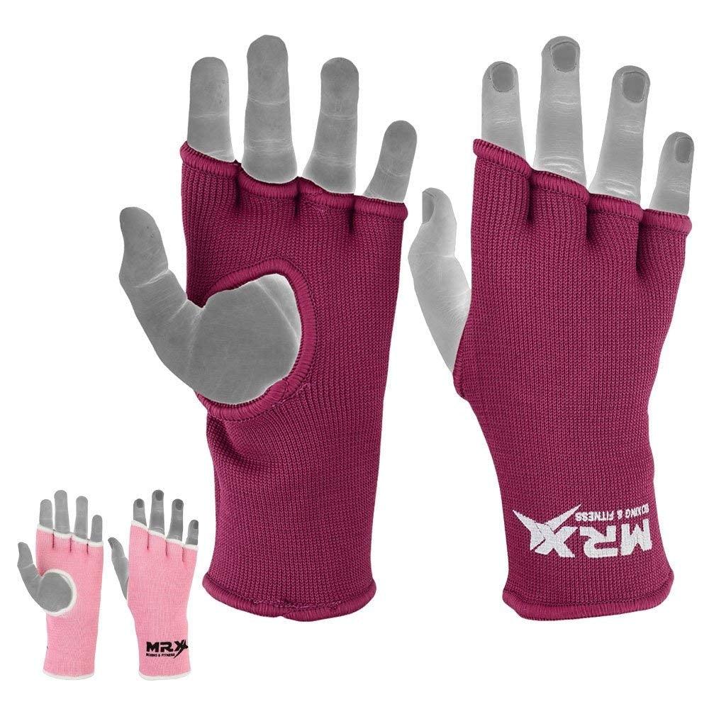 MRX Womens Training Boxing Inner Gloves Bandages Mma Fist Hand Wraps Protector Mitts