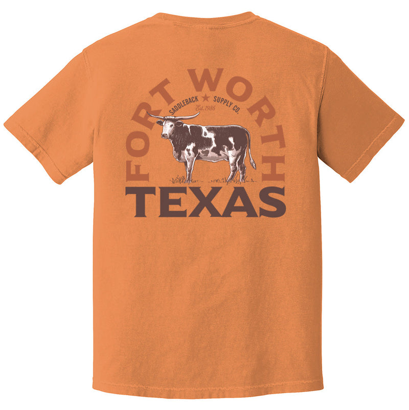 Load image into Gallery viewer, Texas Longhorn Pigment Tee