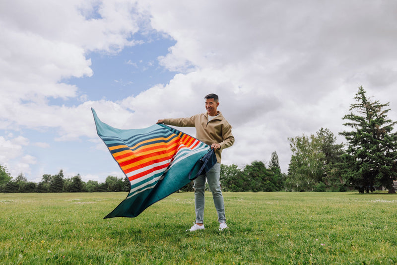Load image into Gallery viewer, Blanket Tote Outdoor Picnic Blanket