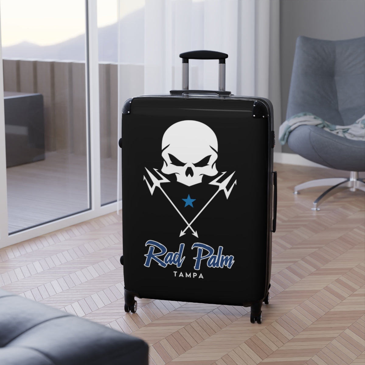 Rad Palm Submariner Travel Roller Bag