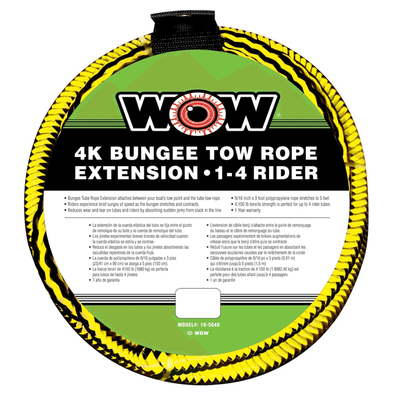 Load image into Gallery viewer, WOW Watersports 4K Bungee Tow Rope Extension
