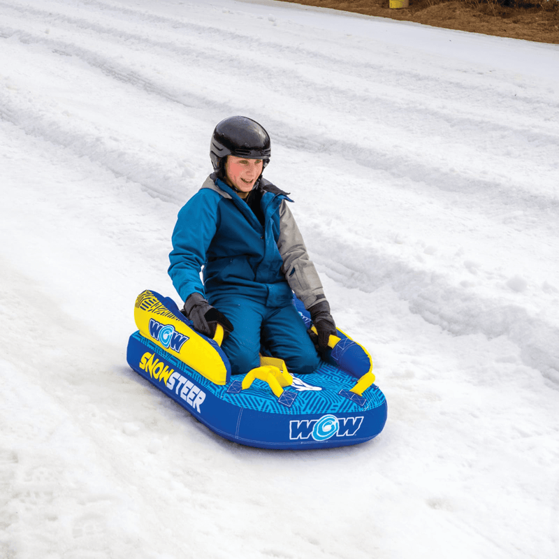 Load image into Gallery viewer, WOW Watersports SnowSteer Snow Sled