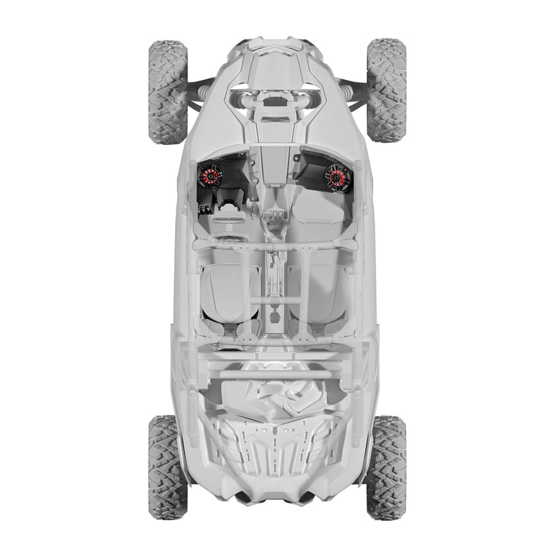 Load image into Gallery viewer, Can-Am Maverick X3 Dashboard Panel Loaded with 6.5" Speaker and RGB Lights