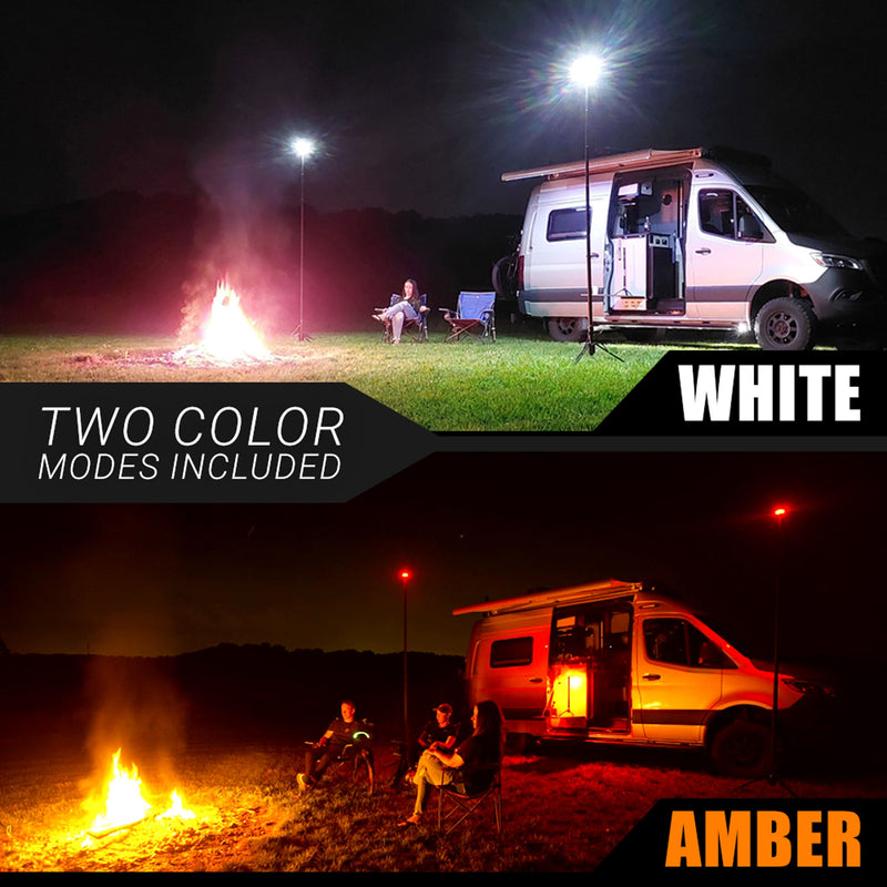 Load image into Gallery viewer, FLi-OVERLANDER 10' Telescoping Light with Wireless Remote