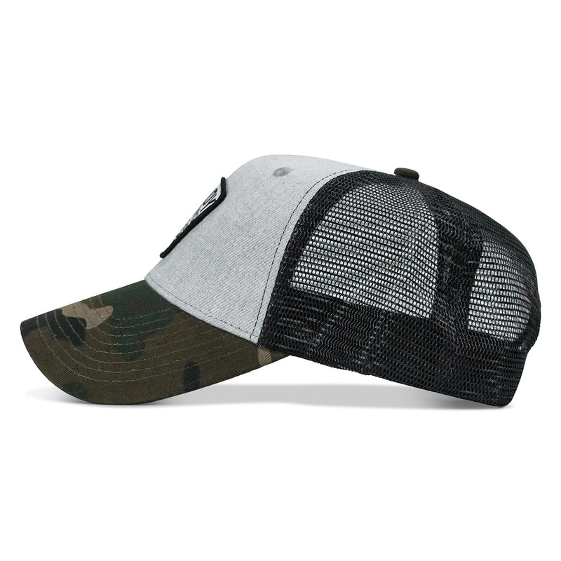 Load image into Gallery viewer, Nobody Is Coming To Save You Skull Patch Snapback Hat