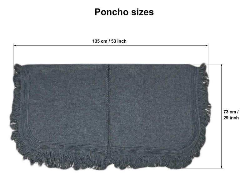 Load image into Gallery viewer, Cape Wrap Solid Alpaca Poncho