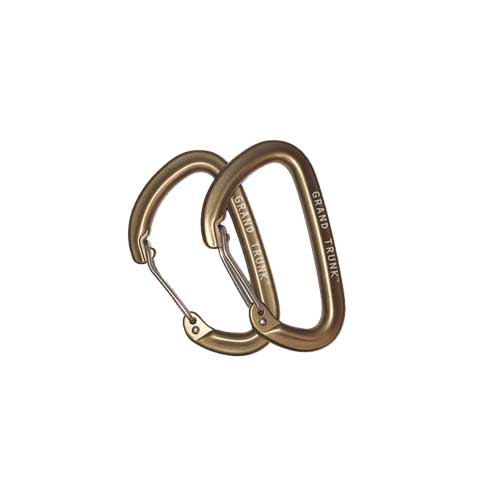 Load image into Gallery viewer, Aluminum Wiregate Carabiners (Pair)