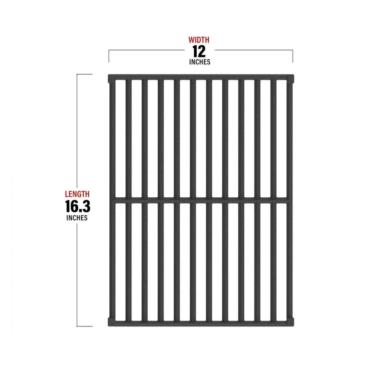 Cast Iron Grill Grate for 3-Burner Grill Mesa 300, Mesa 400M