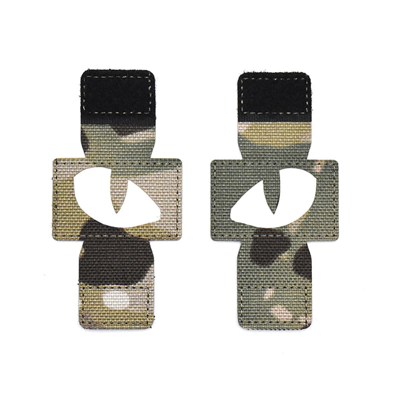 Load image into Gallery viewer, (PAIR) Tactical "Cat Eyes" Patches