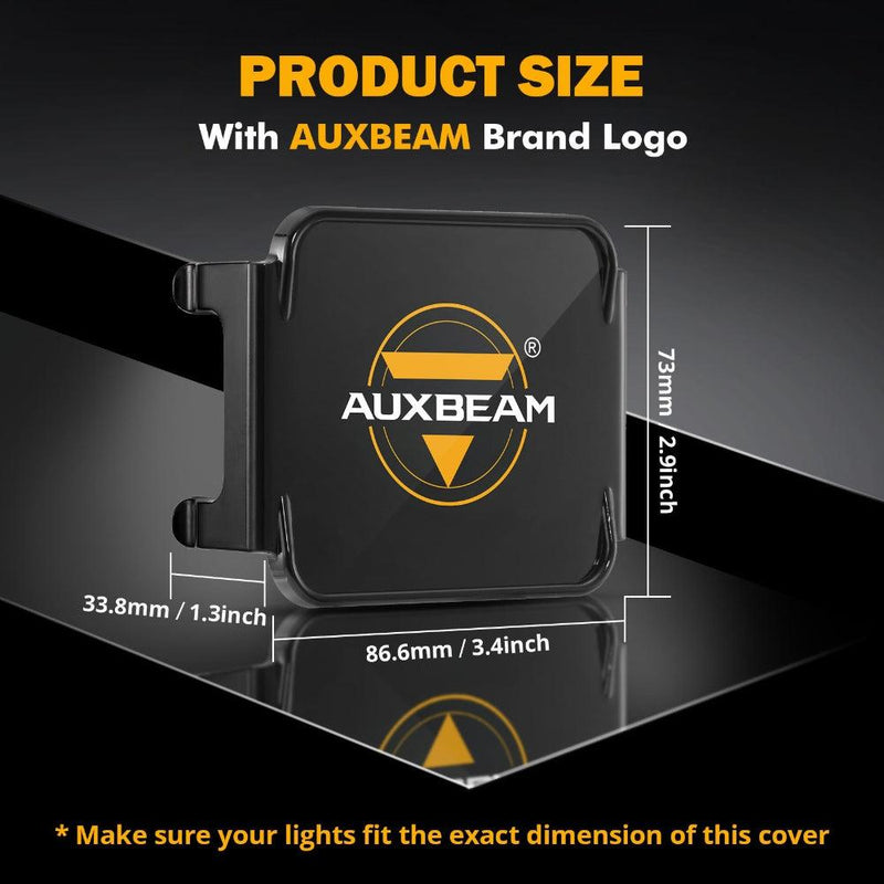 Load image into Gallery viewer, 3 Inch LED Driving Light Black Cover Light Shield Cover