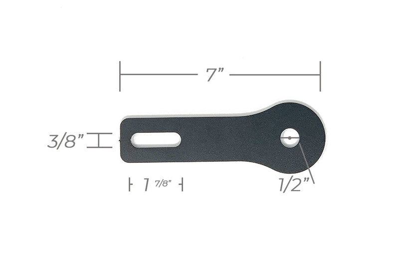 Load image into Gallery viewer, Hood/Ditch Light Extension For CB Antenna Mount