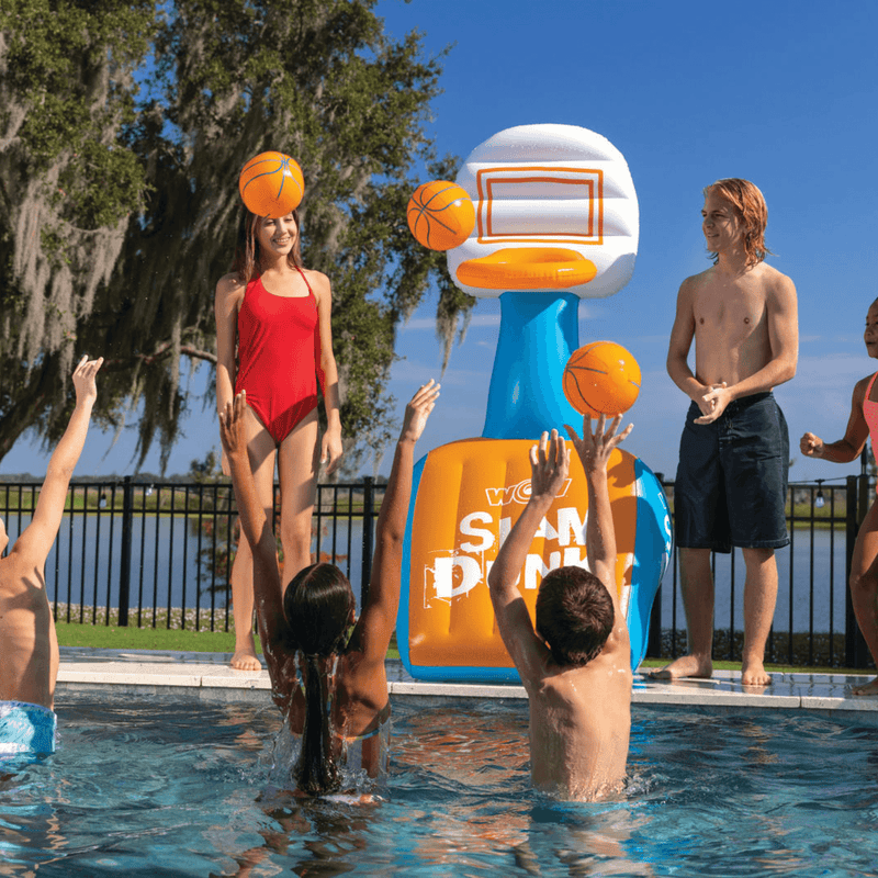 Load image into Gallery viewer, WOW Watersports Slam Dunk Hoop and Basketballs