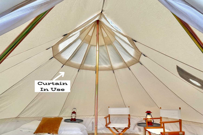 Load image into Gallery viewer, 13' (4M) Stella™ Stargazing Canvas Tent