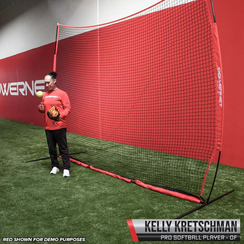 Load image into Gallery viewer, PowerNet 12x9 Ft Sports Barrier Net for Player & Property Protection (1021)