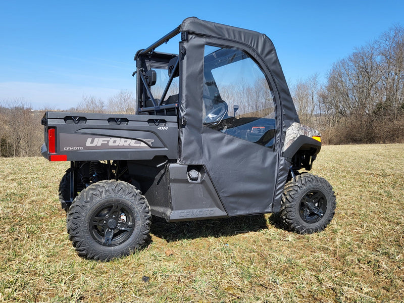 Load image into Gallery viewer, CFMoto UForce 600 - Soft Doors w/Color and Zip Window Options