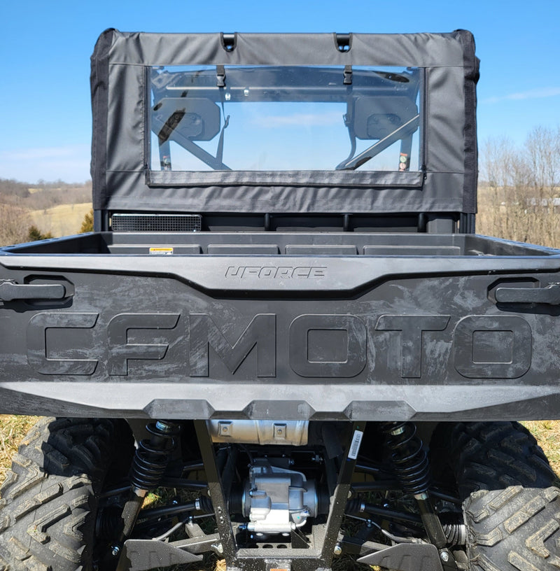 Load image into Gallery viewer, CFMoto UForce 600 - Soft Back Panel w/Color and Zip Window Options