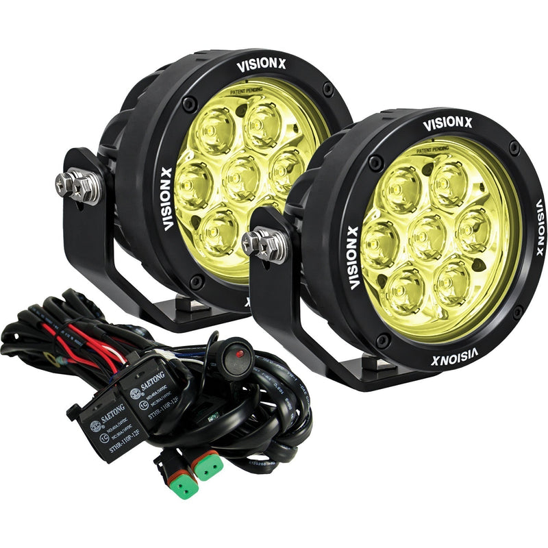 Load image into Gallery viewer, 4.7" Round CG2 SAE Multi-LED Light Cannon Kit