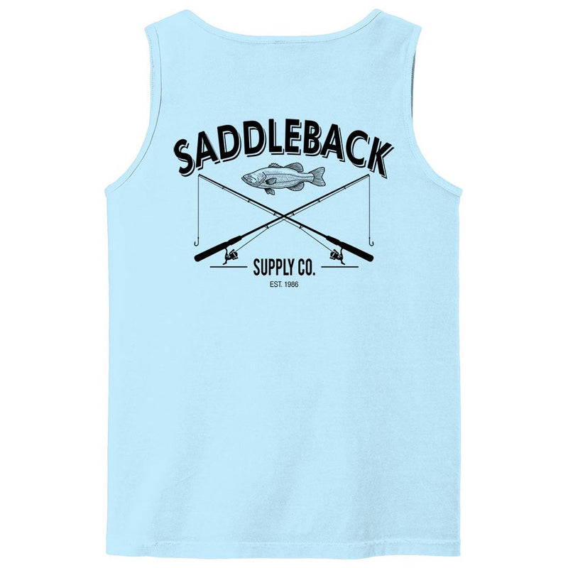 Load image into Gallery viewer, Out Fishin' Pigment Tank Top