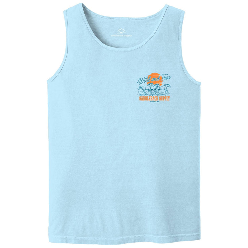 Load image into Gallery viewer, Wild and Free Pigment Tank Top