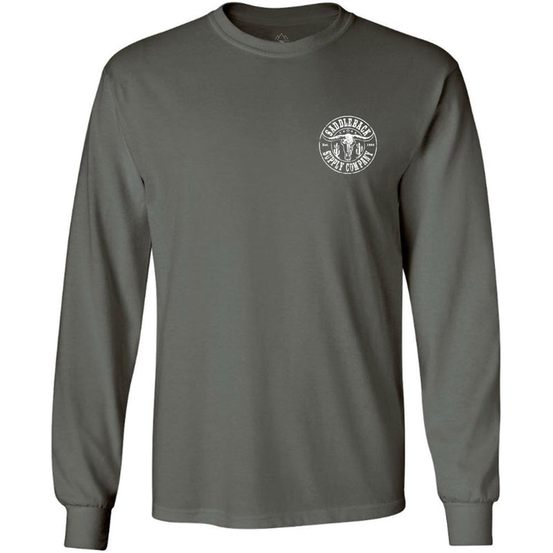 Load image into Gallery viewer, Desert Skull Long Sleeve Tee
