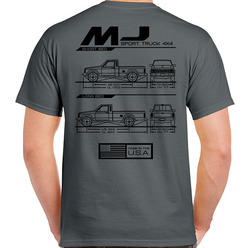 Load image into Gallery viewer, MJ Blueprint T-Shirt
