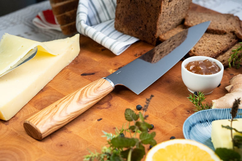 Load image into Gallery viewer, A&C Chef Knife - Olivewood