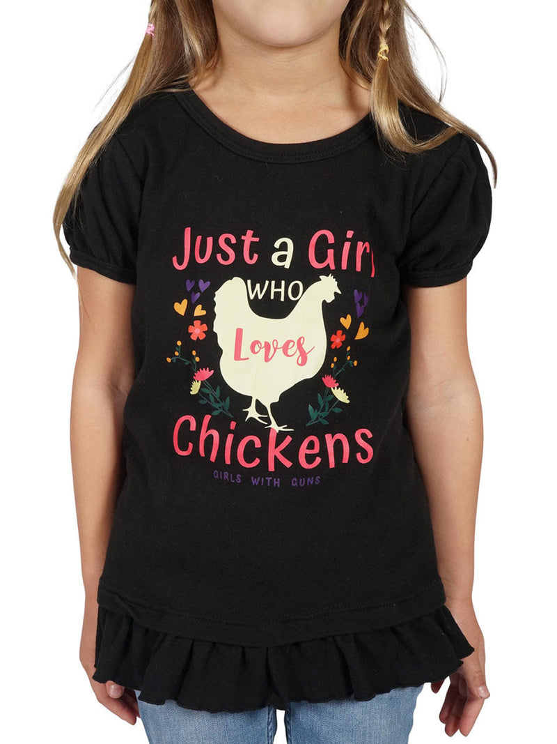 Load image into Gallery viewer, Chickadee Girls' Tee