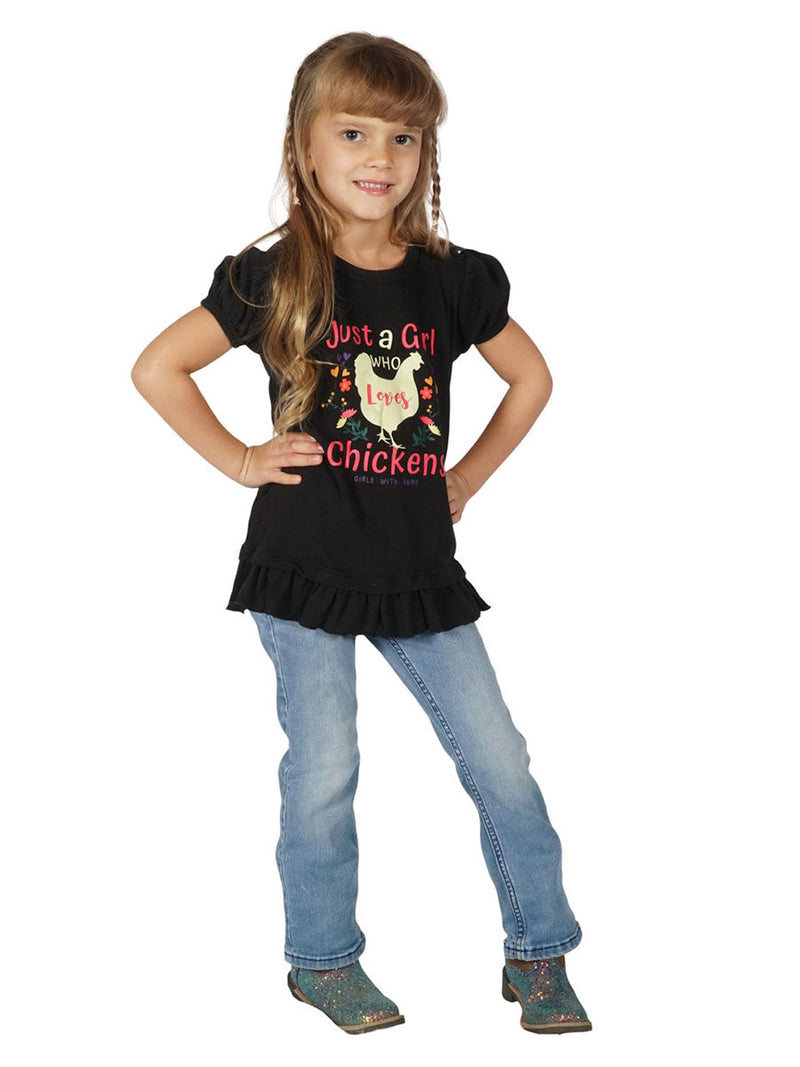 Load image into Gallery viewer, Chickadee Girls' Tee