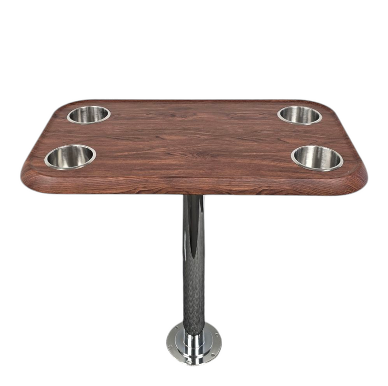 Load image into Gallery viewer, Boat Table Set - 6" Flush Mount Floor Plate / Anti Wobble (6 colors)
