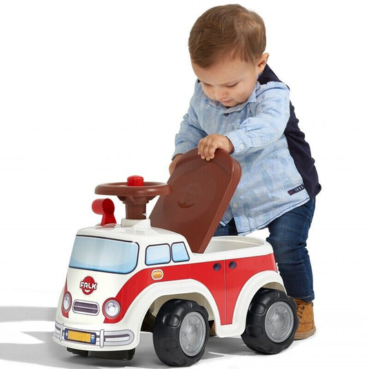 Classic FALK Rider Vintage Car Minivan with Authentic Horn - Perfect for Little Ones!