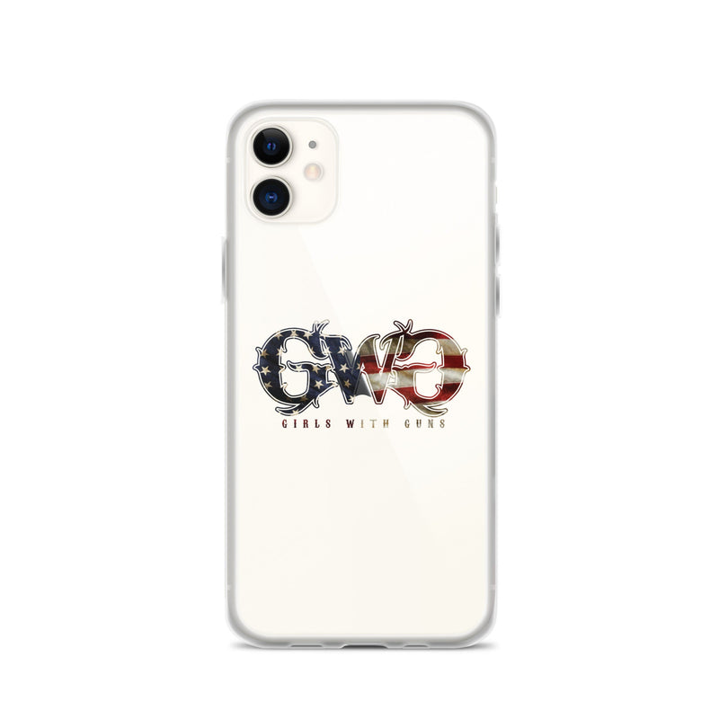 Load image into Gallery viewer, Liberty Logo Clear iPhone® Case