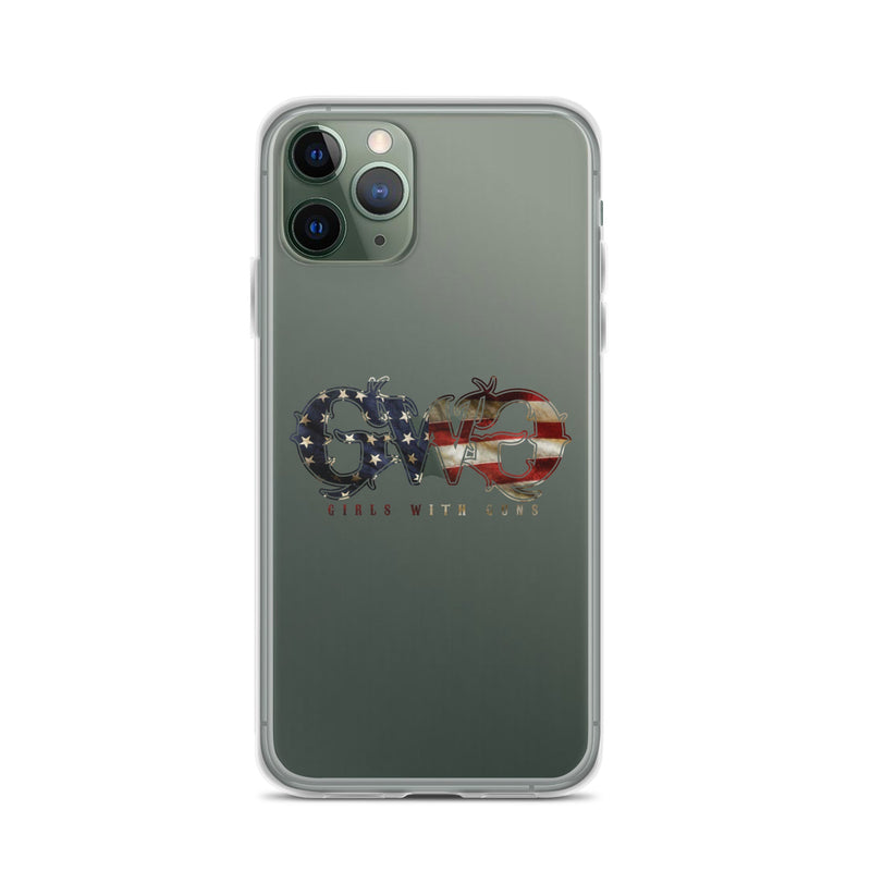 Load image into Gallery viewer, Liberty Logo Clear iPhone® Case