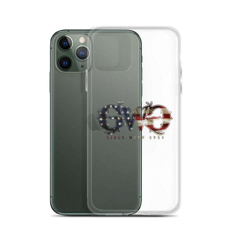 Load image into Gallery viewer, Liberty Logo Clear iPhone® Case
