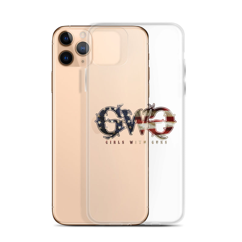 Load image into Gallery viewer, Liberty Logo Clear iPhone® Case