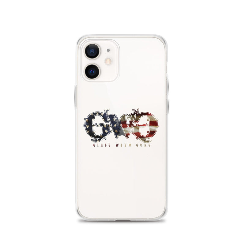 Load image into Gallery viewer, Liberty Logo Clear iPhone® Case