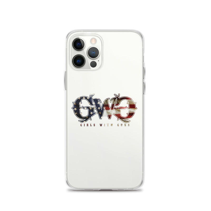 Load image into Gallery viewer, Liberty Logo Clear iPhone® Case