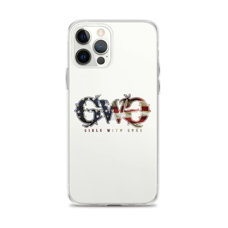 Load image into Gallery viewer, Liberty Logo Clear iPhone® Case