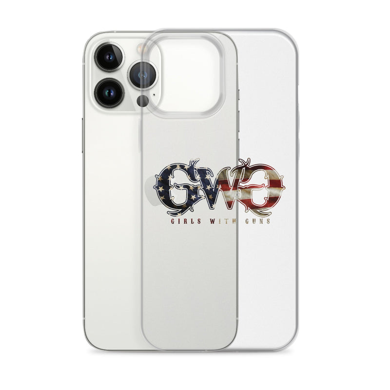 Load image into Gallery viewer, Liberty Logo Clear iPhone® Case