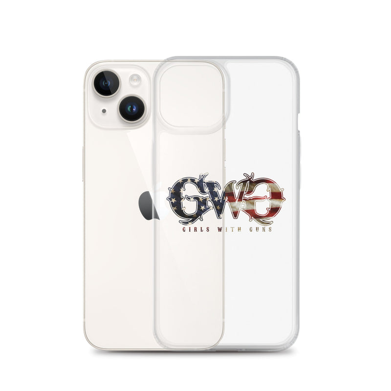 Load image into Gallery viewer, Liberty Logo Clear iPhone® Case