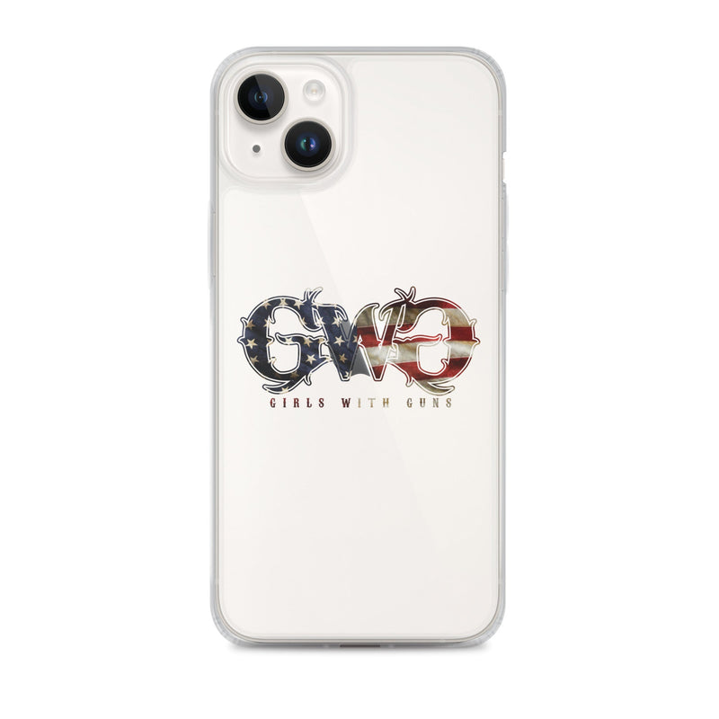 Load image into Gallery viewer, Liberty Logo Clear iPhone® Case
