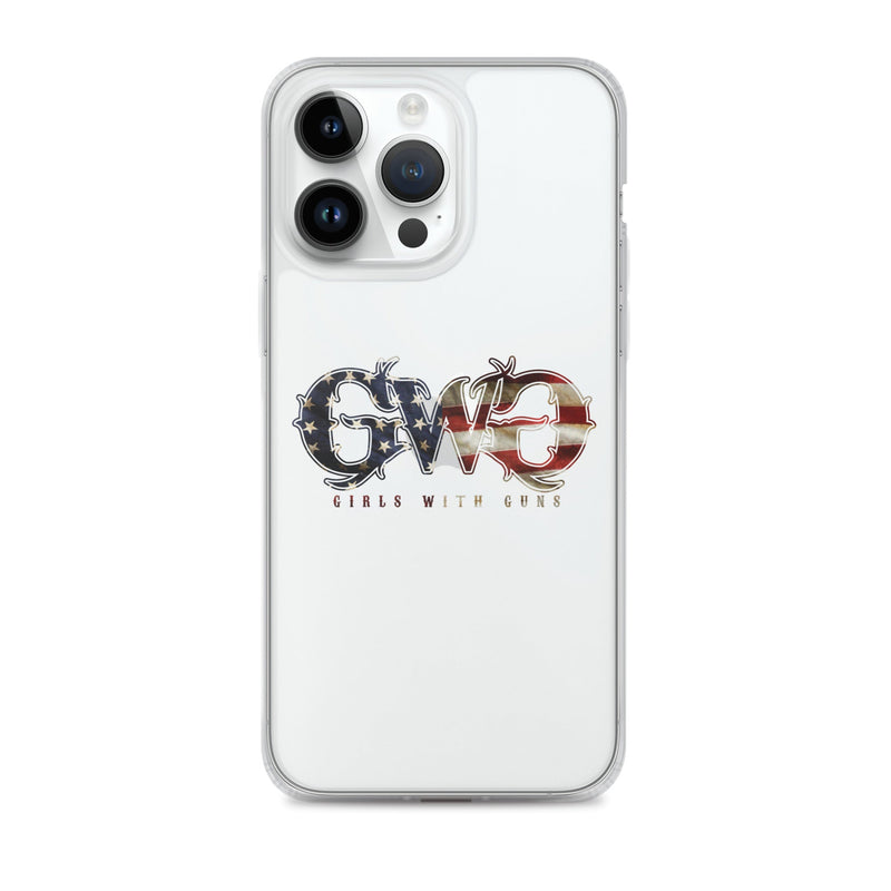 Load image into Gallery viewer, Liberty Logo Clear iPhone® Case