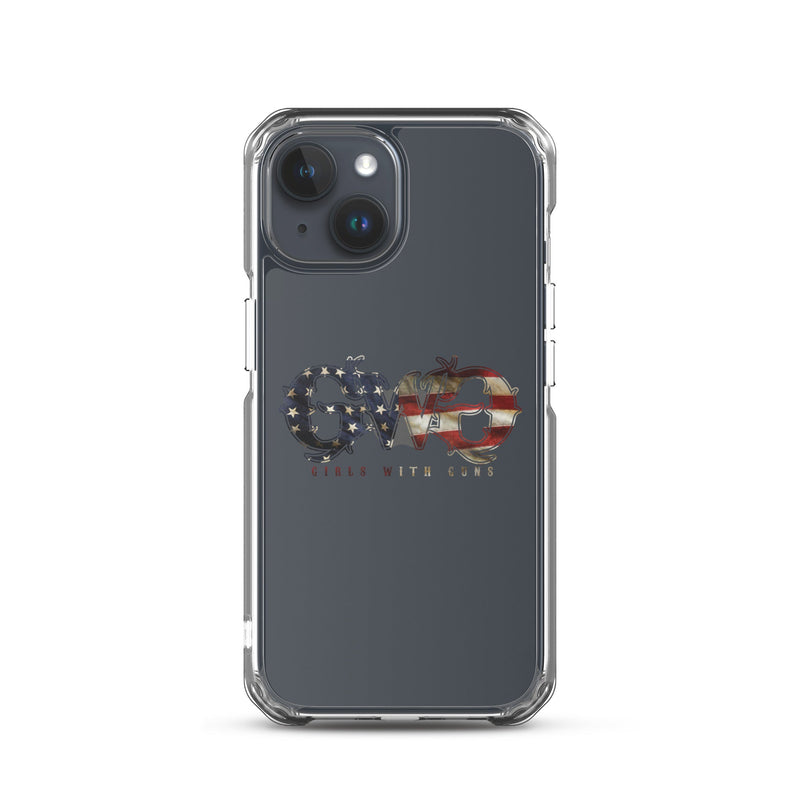 Load image into Gallery viewer, Liberty Logo Clear iPhone® Case
