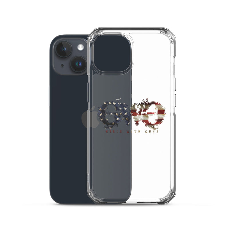 Load image into Gallery viewer, Liberty Logo Clear iPhone® Case