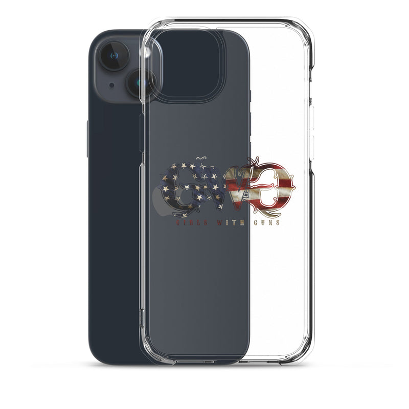 Load image into Gallery viewer, Liberty Logo Clear iPhone® Case