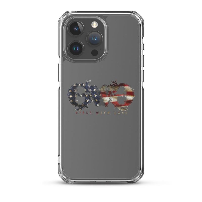 Load image into Gallery viewer, Liberty Logo Clear iPhone® Case